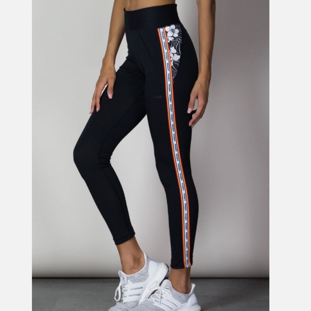 Adidas x Farm Rio Collab Size XS Black Athletic Pants